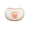 Almofada Cervical Autêntica Miffy de Espuma de Memória para Encosto de Cabeça de Carro, Almofada Lombar Respirável de Seda Gelada para Carro, Almofada Universal para Todas as Estações