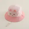 Chapéus de Bebê para Primavera e Outono, Chapéus de Sol Fofos para Meninos e Meninas, Chapéus com Proteção Solar, Novos Chapéus de Pescador para Primavera