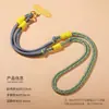 Cordón para teléfono con clip ajustable para llevar cruzado o al cuello, diseño tres en uno con colgante de caricatura, anti-pérdida, duradero y moderno