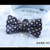 Traje formal para hombre casual británico coreano poliéster doble corbata de moño fabricantes de corbatas de moño de moda en stock