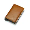 Cartera para Hombre de Fibra de Carbono Antirrobo RFID Portatarjetas de Crédito Cartera para Hombre Cartera Multifuncional de Exportación Cartera para Hombre