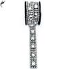 Renda de Strass Cruzada 5mm 10x14 Octogonal Longo Strass para Roupa Embellishments para Acessórios de Roupa DIY Acessórios para Sapatos Acessórios para Chapéu
