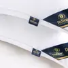 Núcleo de travesseiro de hotel Hilton Garden Inn, travesseiro de veludo com penas, macio e que não desmorona, núcleo de travesseiro de presente de uso único para estudantes