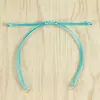 Pulsera semiacabada DIY y cordón de nudo tejido a mano con cuentas y cierre de seguridad, cordón rojo para el año del zodiaco, en stock