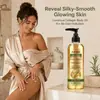 Óleo Corporal para Cuidados com a Pele com Colágeno e Alecrim Edição Dourada para Braços, Conforto da Pele e Massagem Corporal Completa Óleo Essencial