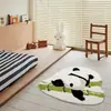 Alfombra de Noche de Animales Lindos Transfronteriza, Esterilla Refrigerante para Dormitorio, Alfombra de Sala de Estar de Comercio Exterior, Felpudo Espeso de Terciopelo, Fábrica de Origen