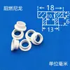 M10 Parafuso Isolante de Nylon Bucha Isolante Arruela de Transistor Bucha Plástica Bucha de Revestimento Tipo T Côncavo-Convexo Bucha de Degrau