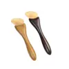 Herramienta Gua Sha Pequeña con Forma de Pezuña de Sándalo Morado para Rostro, Ojos y Cuerpo, Raspador de Cuerno para Masaje de Cabeza