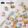 Cuentas Sueltas de Cerámica Hechas a Mano Accesorios para Enhebrar Pulsera de Hueso de Oso Linda Cuerda Trenzada Material DIY Accesorios Decorativos Material