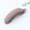 Importado de Corea del Sur Simple Elegante Clip de Hebilla para Cola de Caballo Alta Trasero Horquilla para el Cabello Tocado Clip Banana Trenzado Clip Horizontal Clip Superior para Mujeres