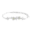 2026 Pulseira Mo Li de Prata Pura S999 Mais Vendida, Joia de Luxo Leve Nicho Flor de Jasmim Não Desbota para Mulheres, Presente para Namorada