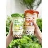 Taza Foil para Bebidas Frías Saladas de Queso Tailandés, Taza Desechable de Gran Capacidad para Café, Té con Leche, Otra
