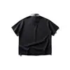 Roupa Masculina Beijie 2026 Verão Nova Camisa Polo Color Block com Lapela Masculina Tendência Patchwork Casual Manga Curta Camiseta Tee