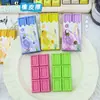 Goma de Borrar Creativa de Chocolate Simulado Papelería Creativa para Estudiantes Borrable de Alto Valor Borrador Sin Trazos y con Bajos Residuos