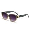 Gafas de Sol Versátiles Estilo Nuevo Inspiradas en Chanel Moda Tendencia Gafas de Sol Ojo de Gato para Mujer Gafas de Sol para Sesión de Fotos