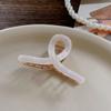 Diseño Ácido Acético Geométrico tamaño pequeño Pinza de Agarre Moda Femenina Elegante Pinza de Ola Hueca Para Coleta Alta Planchas para el Cabello