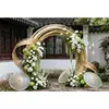 Nuevos Arcos de Bambú Estilo Chino, Instalaciones Decorativas para Jardines y Patios, Decoraciones de Boda, Decoraciones Populares de Arte de Bambú, Fabricante