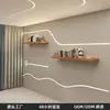 Fita de Luz de Silicone LED com Formato de Luz Linear Flexível, Luz em Linha Embutida, Baixa Tensão 24V, Alto Brilho, Canal de Luz à Prova de Poeira