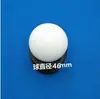 Bola sólida de nylon coloreada bola redonda de plástico PA6 bola universal bola de sellado alta densidad perforada resistente al desgaste bola lubricante