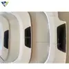 Adequado para peças decorativas anti-riscos e resistentes ao desgaste do arco da roda da carroceria da picape Hilux Revo 2021