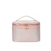 Nova Bolsa de Maquiagem Portátil Estilo Nacional Chinês Grande Capacidade Bordada Caixa de Armazenamento para Skincare Bolsa de Higiene Pessoal Portátil de Viagem Feminina