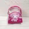 Comercio Exterior Caricatura Kuromi Mini Mochila Billetera Cinnamoroll My Melody Estuche para Auriculares Llavero Colgante Venta al por Mayor
