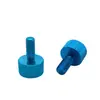 Tornillos coloridos de apriete manual M3M4M5M6 para gabinetes de computadora y gabinetes, tornillos de ajuste moleteados de aleación de aluminio