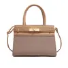 Bolsa de mão de alta qualidade, elegante e fashion, novidade verão 2026, bolsa de ombro simples texturizada, bolsa transversal feminina vintage com color blocking