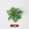 Decoración Colgante Exclusiva Transfronteriza de Flor de Navidad Hueca, Adornos Rosados Brillantes para Guirnaldas de Árbol de Navidad, Lote de Arreglos Festivos