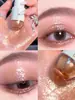 Sombra Líquida Super Cintilante para Maquiagem dos Olhos, Perolada Ultra-Cintilante, Longa Duração, Pó de Glitter Fino Brilhante