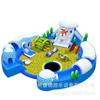 Parque de Atracciones al Aire Libre Calentamiento 0k Piscina de Bolas Casa Transparente Equipo Material de PVC Espesado Juguetes Inflables de Diversión para Niños