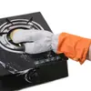 Eliminación de Manchas de Cuero Guantes de Acero para Lavar Platos en Invierno Extensos Engrosados Guantes de Cocina con Manchas de Aceite Limpieza del Hogar Guantes Impermeables para Protección de Manos