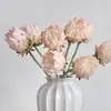 Planta de Flor Artificial, Haste Única de Flor Imperial, Flor Falsa, Flor de Seda, Arte Floral, Decoração de Casa Minimalista Nórdica, Decoração de Casamento, Transfronteiriço