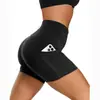 Leggings de Tres Bolsillos Directos de Fábrica para Mujer, Ropa Exterior de Verano de Cintura Alta Levanta Glúteos, Shorts de Yoga de Color Sólido, Stock Listo al por Mayor