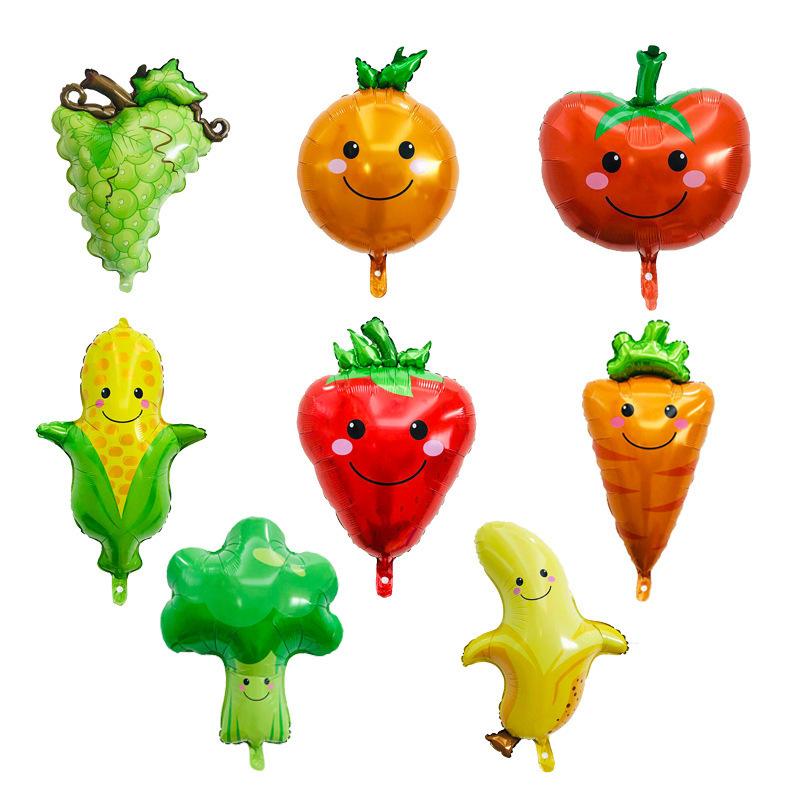Vegetables-Foil-Balloons-Fruit