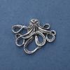 Serie de Accesorios Marinos de Aleación DIY Colgante con Forma de Pulpo y Sirena Pulsera de Estrella de Mar Collar Elementos Marinos