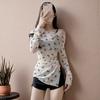 Traje de Baño Nuevo 2025 para Mujer Sexy Deseo Puro Spice Girl Elegante Manga Larga Cuello Halter Blusa Bikini Dividido Tirante Fruncido