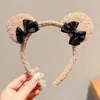 Lindos accesorios de diadema de alta gama para niños, antideslizantes, diseñados para frentes altas, diademas de moda para niñas, diademas de dibujos animados, adornos para el cabello