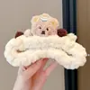 Diadema de Rana Coreana Linda de Ojos Grandes Ins Divertida e Interesante Diadema de Felpa Especial para Lavado de Cara de Otoño e Invierno Accesorios para el Cabello