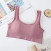 Top de tubo grande con espalda en U Ropa interior para mujer Sujetador sin costuras Ropa interior Envoltura de pecho de una pieza Deportivo Sin aros Chaleco Ropa exterior para mujer