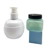 Frasco Quadrado Personalizado Atacado 120ml Boca Larga Pote para Reembalagem de Cosméticos Frasco para Máscara Facial Condicionador Pote Plástico Selado