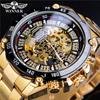 T-WINNER ganador 427 nuevo moda europea y americana para hombre ocio hueco movimiento mecánico automático reloj mecánico