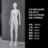 Mannequin Branco Fosco Mannequin de Corpo Inteiro para Lojas de Roupas Masculinas e Femininas Adereços de Vitrine Mannequin Humano Mannequin Masculino Mannequin Feminino Mannequin Infantil