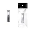 Cortador de Unhas de Aço Inoxidável, Cortador de Unhas, Empurrador de Cutícula de Aço, Pinça de Sobrancelha, Lixa de Unha, Ferramentas de Cuidado, Conjunto de Manicure com 6 Peças