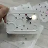 Adequado para Película de Lente Apple 17P/17Pm/18P/18Pm, Popular Transparente com Base Oca Proteção de Strass Aplicada à Mão
