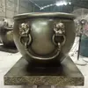 Escultura Tanque de Água da Cidade Proibida Imitação de Bronze em Fibra de Vidro Guangzhou Decoração de Elemento de Água para Jardim Especificações e Estilos Podem Ser Personalizados Fibra de Vidro