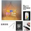 Tablero Fluorescente para Publicidad Hecho a Mano Tablero de Exhibición con Luz LED para Puestos Tablero de Escritura Borrable Tablero de Exhibición para Colgar
