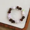 Pulsera DIY Estilo Vintage de Granos de Café Naturales Premium, Imprescindible para Puestos de Cafeterías, Pulsera con Aroma Fuerte de Huella de Gato al por Mayor