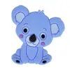 Contas de Silicone de Animais Cola de Gotejamento Coala Coroa Desenho Animado Animação Joias Acessórios DIY Borracha Mastigável de Grau Alimentício