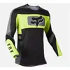 Cabeza de Zorro F0X Fox Racing de Descenso Verano Moto Racing Todoterreno Manga Larga Ropa Deportiva Maillot de Ciclismo